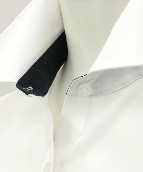 TOKYO SHIRTS(トウキョウシャツ)の「形態安定ノーアイロン レギュラー 長袖ビジネスワイシャツ(ビジネスシャツ・レディース・ホワイト・LL/S/M/L/XL)」の3枚目の写真