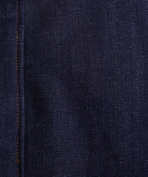 UNITED TOKYO（ユナイテッドトウキョウ）の「12ozデニムスタンドBL（デニムジャケット・メンズ・インディゴブルー/ブラック・2/1）」の5枚目の写真