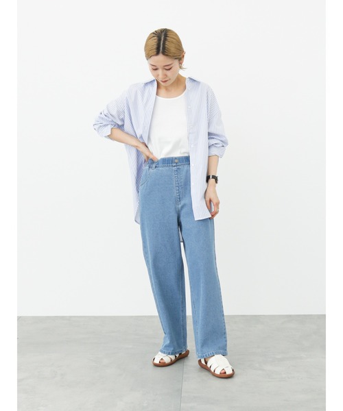 Samansa Mos2 blue（サマンサモスモスブルー）の「【ECO DENIM