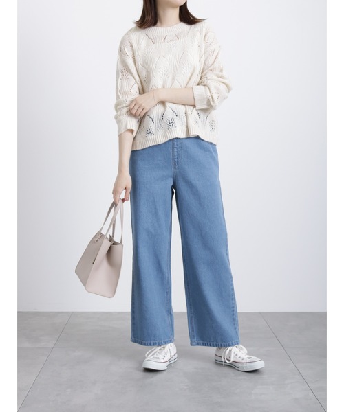 Samansa Mos2 blue（サマンサモスモスブルー）の「【ECO DENIM