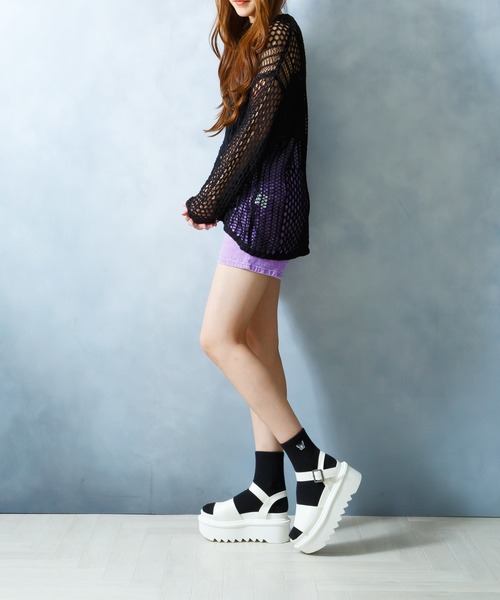 attagirl(アタガール)の「厚底シャークソールサンダル(サンダル・レディース・ホワイト/ブラック・S/M/L/LL)」の13枚目の写真