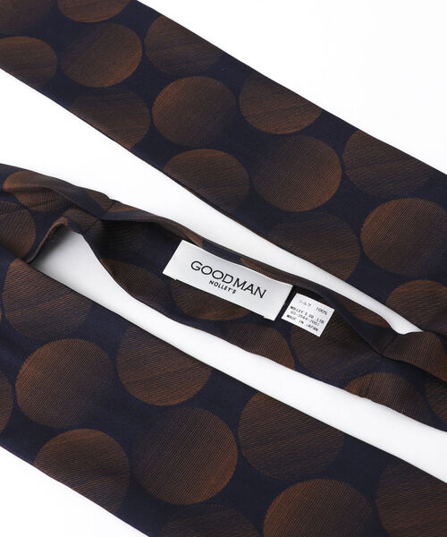 NOLLEY'S goodman（ノーリーズグッドマン）の「ART バブルプリントスカーフタイ italian fabric（バンダナ/スカーフ・メンズ・ブルー系その他3・FREE）」の7枚目の写真