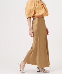GALLEST | サテンマーメイドスカート【ウォッシャブル】(スカート)