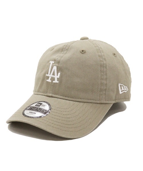 NEW ERA（ニューエラ）の「【NEW ERA】キッズ Youth 9TWENTY MLB ミッドロゴ（キャップ・キッズ・ベージュ系その他/ダークグリーン/ブラック・F）」の3枚目の写真
