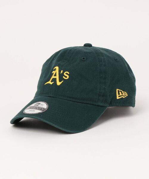 NEW ERA（ニューエラ）の「【NEW ERA】キッズ Youth 9TWENTY MLB ミッドロゴ（キャップ・キッズ・ベージュ系その他/ダークグリーン/ブラック・F）」の19枚目の写真