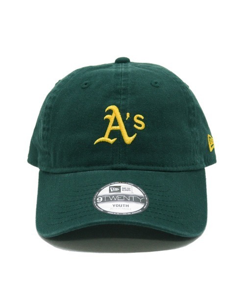 NEW ERA（ニューエラ）の「【NEW ERA】キッズ Youth 9TWENTY MLB ミッドロゴ（キャップ・キッズ・ベージュ系その他/ダークグリーン/ブラック・F）」の13枚目の写真