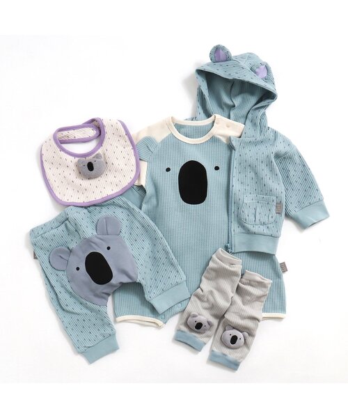 BREEZE（ブリーズ）の「なりきりパーカー（パーカー・キッズ・サックスブルー/ブラウン・70/80）」の4枚目の写真