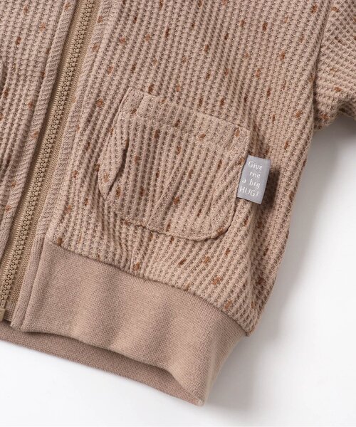 BREEZE（ブリーズ）の「なりきりパーカー（パーカー・キッズ・サックスブルー/ブラウン・70/80）」の11枚目の写真