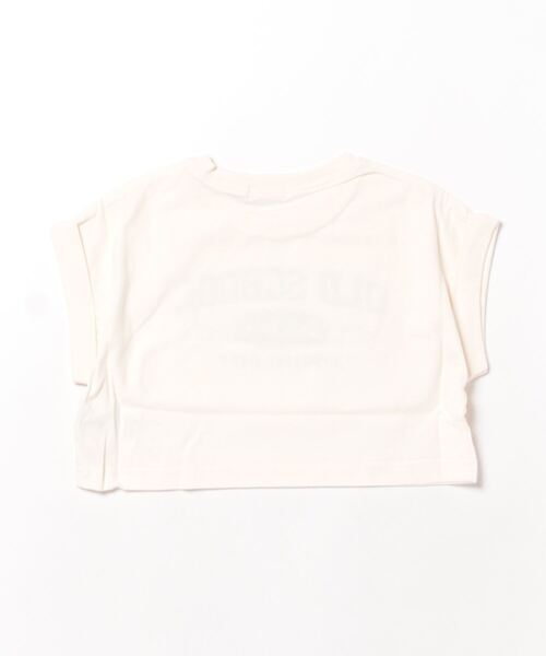 Lycee mine（リセマイン）の「【型崩れしないやわらかコットン】ロゴプリントミニ丈ドロップTシャツ（Tシャツ/カットソー・キッズ・ブルーグレー/アイボリー/ベージュ系/パープル/チャコール・100cm/110cm/120cm/130cm/140cm/150cm）」の22枚目の写真