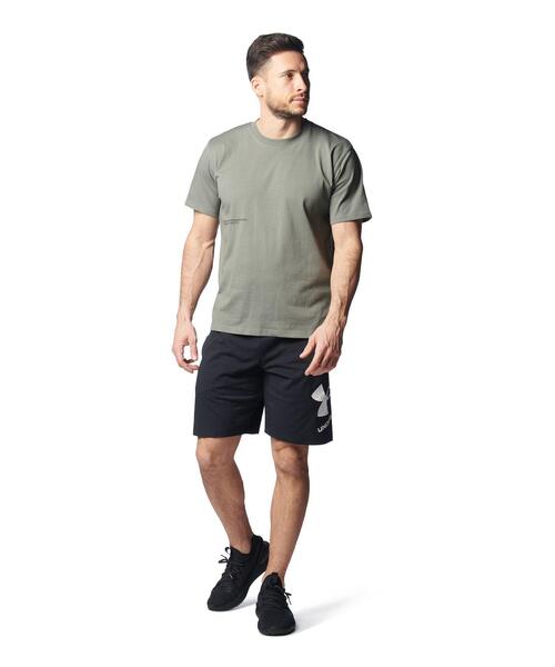 UNDER ARMOUR（アンダーアーマー）の「UAスポーツスタイル コットン ショーツ（トレーニング/メンズ）（その他パンツ・メンズ・ブラック・M/XXL/S/L/3XL/XL）」の3枚目の写真