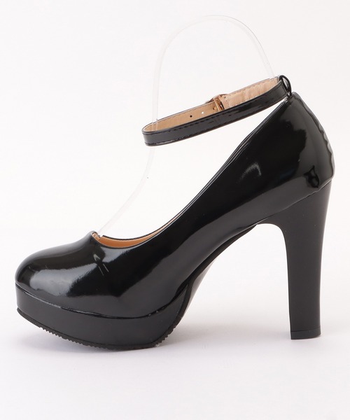 Lace Ladies(レースレディース)の「エナメル調ストラップハイヒールパンプス(パンプス・レディース・ブラック/ホワイト・23.5/23/ 25/24/22.5/24.5)」の17枚目の写真