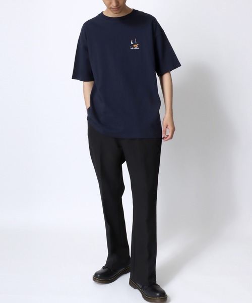 パラスパレス半袖Tシャツ ホワイト/ネイビー 楽天市場】【ホワイト 2XL-3XL】5.6オンス ヘビーウェイト V