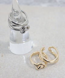 fredy emue | 結び＆クロス2セットリング(リング)