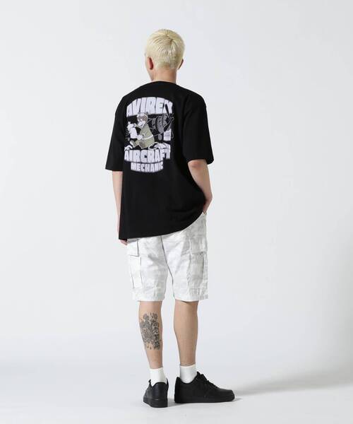 AVIREX（アヴィレックス）の「《WEB&DEPOT限定》CREW NECK T-SHIRT FLIGHT MECHANIC / クルーネック Tシャツ フライトメカニック / AVIREX / アヴィレックス（Tシャツ/カットソー・レディース・ホワイト/その他18/ピンク/その他10/ブラック・2XL/XL/F/L/M）」の6枚目の写真