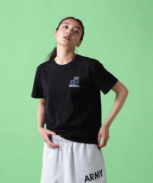 AVIREX（アヴィレックス）の「《WEB&DEPOT限定》CREW NECK T-SHIRT FLIGHT MECHANIC / クルーネック Tシャツ フライトメカニック / AVIREX / アヴィレックス（Tシャツ/カットソー・レディース・ホワイト/その他18/ピンク/その他10/ブラック・2XL/XL/F/L/M）」の10枚目の写真