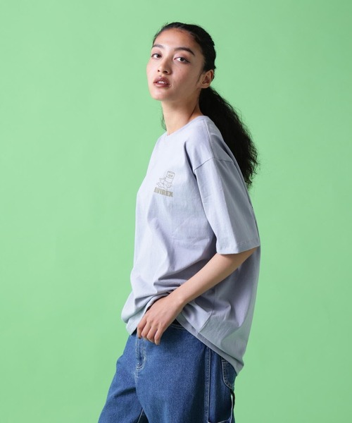 WEB&DEPOT限定》CREW NECK T-SHIRT FLIGHT MECHANIC / クルー