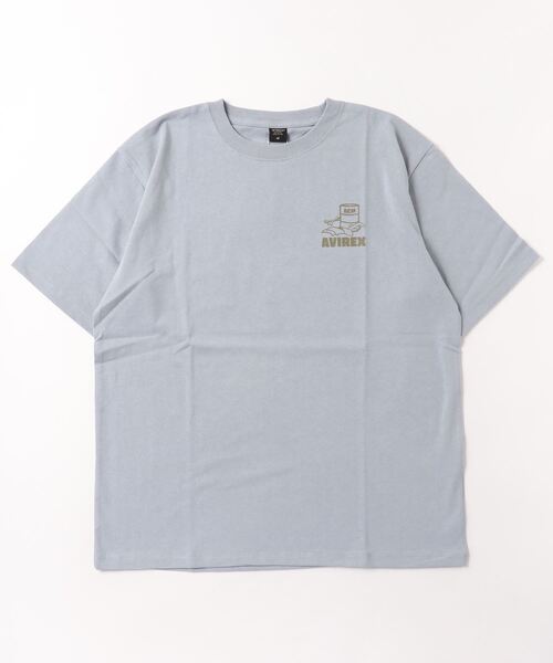 WEB&DEPOT限定》CREW NECK T-SHIRT FLIGHT MECHANIC / クルー