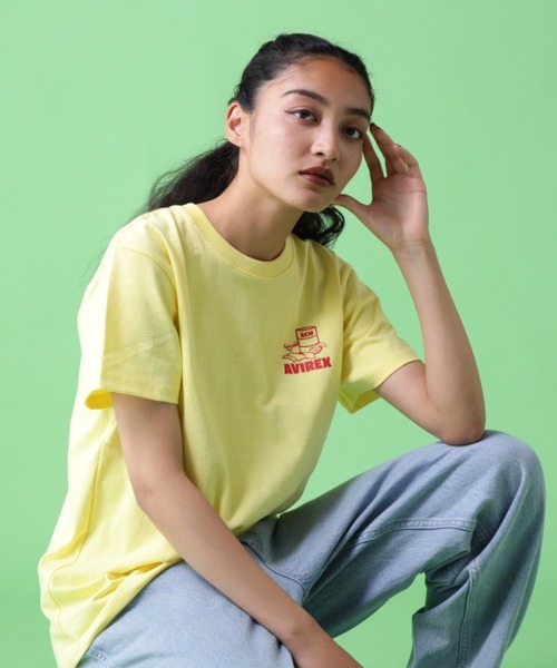 AVIREX（アヴィレックス）の「《WEB&DEPOT限定》CREW NECK T-SHIRT FLIGHT MECHANIC / クルーネック Tシャツ フライトメカニック / AVIREX / アヴィレックス（Tシャツ/カットソー・レディース・ホワイト/その他18/ピンク/その他10/ブラック・2XL/XL/F/L/M）」の20枚目の写真