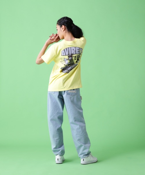 AVIREX（アヴィレックス）の「《WEB&DEPOT限定》CREW NECK T-SHIRT FLIGHT MECHANIC / クルーネック Tシャツ フライトメカニック / AVIREX / アヴィレックス（Tシャツ/カットソー・レディース・ホワイト/その他18/ピンク/その他10/ブラック・2XL/XL/F/L/M）」の21枚目の写真