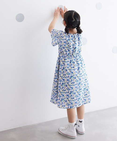 セール】【KIDS】リンクコーデ/花柄ワンピース（ワンピース）｜ROPE