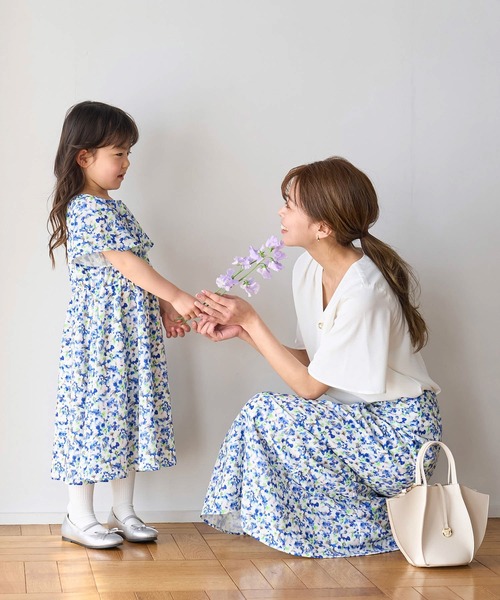 【ririri 】RYLEE + CRU  親子リンクコーデ ワンピース 2194b82221c06652fd45740f1aaa59