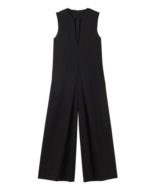 GeeRA（ジーラ）の「フロントタックＶネックオールインワン（つなぎ/オールインワン・レディース・ブラック/ベージュ・MEDIUM/LARGE）」の14枚目の写真