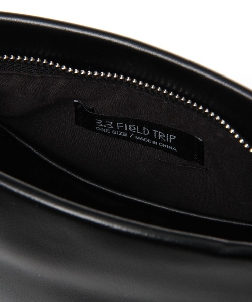 3.3 Field Trip （3.3フィールドトリップ）の「3.3 Field Trip／モダンスクエアBAG 2196643（ショルダーバッグ・レディース・ブラウン/アイボリー/ブラック・FREE）」の11枚目の写真