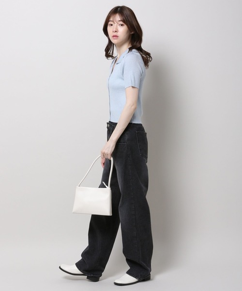 3.3 Field Trip （3.3フィールドトリップ）の「3.3 Field Trip／モダンスクエアBAG 2196643（ショルダーバッグ・レディース・ブラウン/アイボリー/ブラック・FREE）」の19枚目の写真