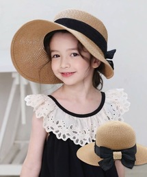 Rora（ローラ）の「ジェーンのサマーハット / 麦わら帽子 リボン（ハット）」