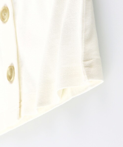 BRANSHES（ブランシェス）の「【接触冷感】セーラー衿カーディガン（カーディガン/ボレロ・キッズ・オフホワイト/ピンク・100/130/140/90/120/150/110）」の10枚目の写真