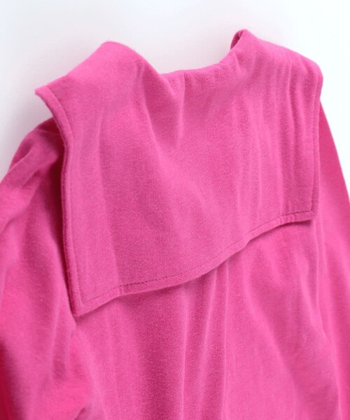 BRANSHES（ブランシェス）の「【接触冷感】セーラー衿カーディガン（カーディガン/ボレロ・キッズ・オフホワイト/ピンク・100/130/140/90/120/150/110）」の18枚目の写真