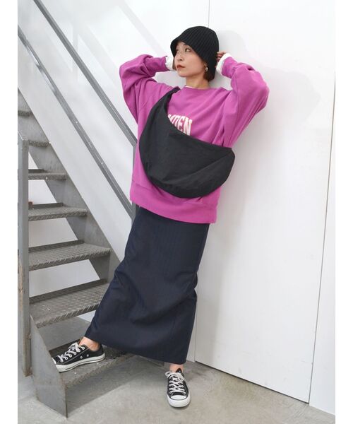 Ungrid（アングリッド）の「ローウエストスカート（スカート・レディース・ネイビー/シルバー・SMALL/MEDIUM）」の18枚目の写真