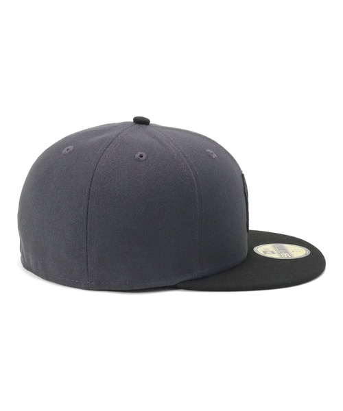 は*ろ様 NEWERA 59FIFTY ダークグレー キャップ 7 1/4 NEW ERA 59FIFTY