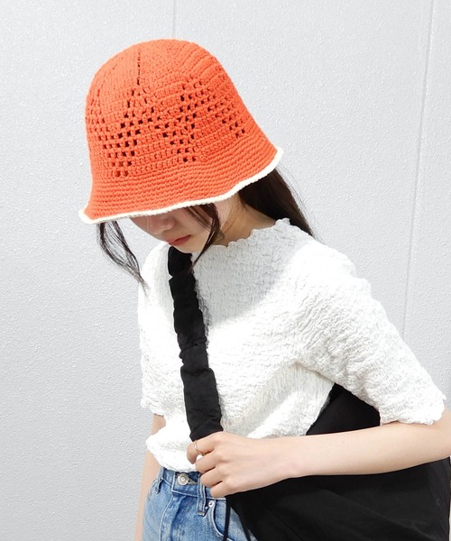 ANAYI 帽子 ハット 配色ハット レディース : ZOZOTOWN Yahoo!店