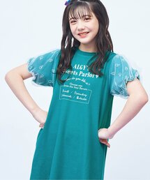 algy | 接触冷感アイス柄チュールTワンピ(ワンピース)
