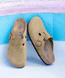 BIRKENSTOCK | BIRIKENNSTOCK/ビルケンシュトック Boston SFB Suede ボストン ソフトフットベッド  スウェード サンダル コンフォート コルク Narrow width ナロー幅(サンダル)