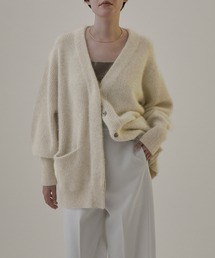 SALON adam et rope' | フォックスウールVネックニットカーディガン(カーディガン/ボレロ)