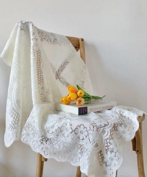 フレンチ風シアーレースマルチクロス【中】（ランチョンマット