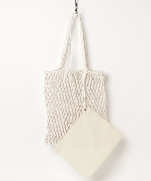 Dream garden（ドリームガーデン）の「ポーチ付 かぎ針編み ネット