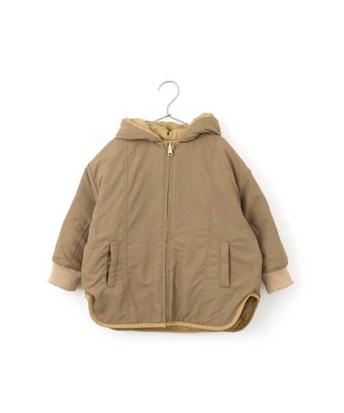 MAKE YOUR DAY（メイクユアデイ）の「リバーシブルドットキルトコート■80～140cm（ダウンジャケット/コート・キッズ・ベージュ/アイボリー/カーキ・100/110/120/130/140/90/80）」の17枚目の写真