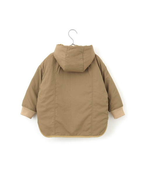 MAKE YOUR DAY（メイクユアデイ）の「リバーシブルドットキルトコート■80～140cm（ダウンジャケット/コート・キッズ・ベージュ/アイボリー/カーキ・100/110/120/130/140/90/80）」の18枚目の写真