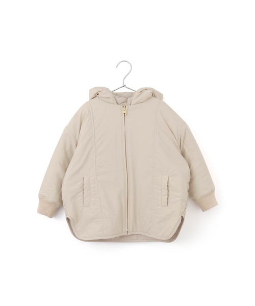 MAKE YOUR DAY（メイクユアデイ）の「リバーシブルドットキルトコート■80～140cm（ダウンジャケット/コート・キッズ・ベージュ/アイボリー/カーキ・100/110/120/130/140/90/80）」の21枚目の写真