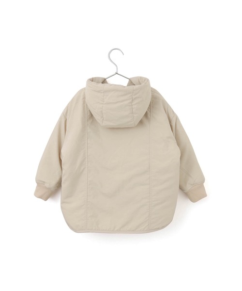 MAKE YOUR DAY（メイクユアデイ）の「リバーシブルドットキルトコート■80～140cm（ダウンジャケット/コート・キッズ・ベージュ/アイボリー/カーキ・100/110/120/130/140/90/80）」の22枚目の写真