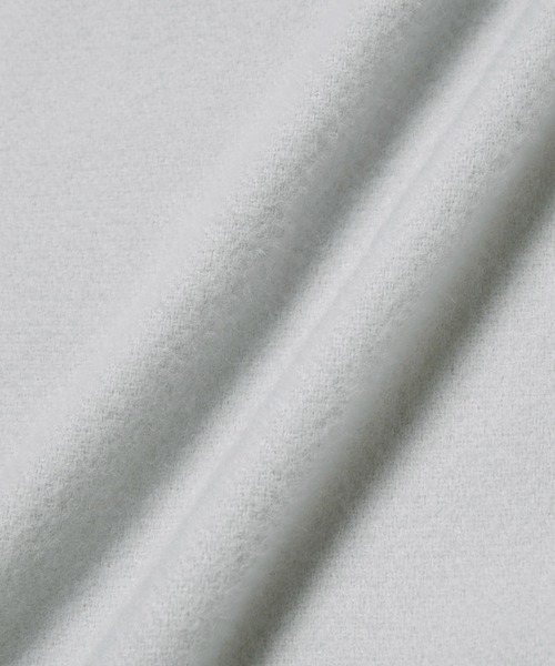 VIS（ビス）の「【リサイクルポリ】なめらかタッチ無地マフラー（マフラー・レディース・ブラック/ライトグレー/オフホワイト/ベージュ/ピンク系その他2/サックスブルー・FREE）」の13枚目の写真