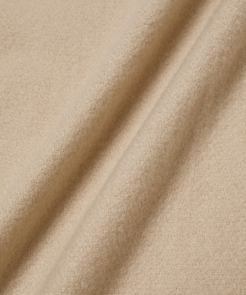 VIS（ビス）の「【リサイクルポリ】なめらかタッチ無地マフラー（マフラー・レディース・ブラック/ライトグレー/オフホワイト/ベージュ/ピンク系その他2/サックスブルー・FREE）」の15枚目の写真