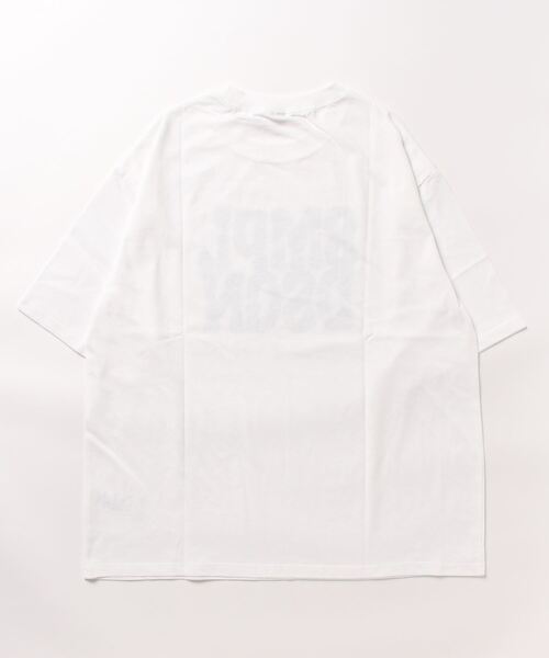 coca（coca）（コカ）の「メンズSMPLDSGNプリントT（Tシャツ/カットソー・メンズ・ホワイト/ブラック・XL/L/M）」の10枚目の写真