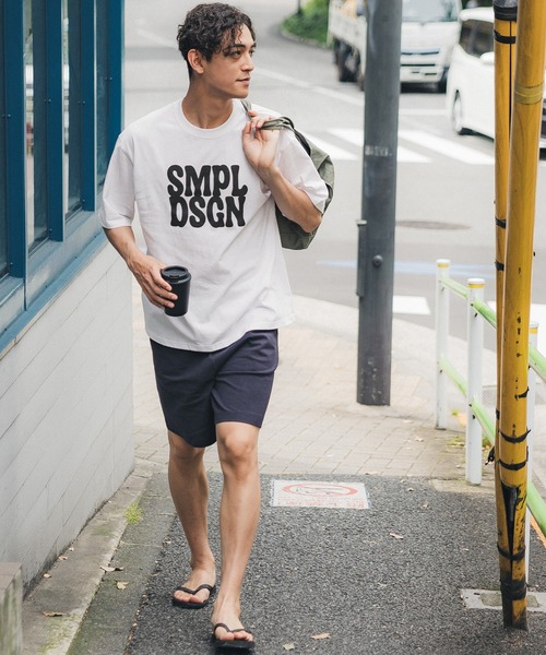 coca（coca）（コカ）の「メンズSMPLDSGNプリントT（Tシャツ/カットソー・メンズ・ホワイト/ブラック・XL/L/M）」の3枚目の写真