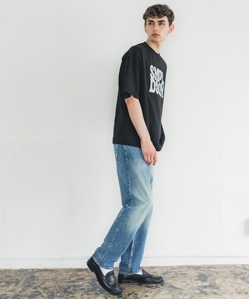 coca（coca）（コカ）の「メンズSMPLDSGNプリントT（Tシャツ/カットソー・メンズ・ホワイト/ブラック・XL/L/M）」の8枚目の写真