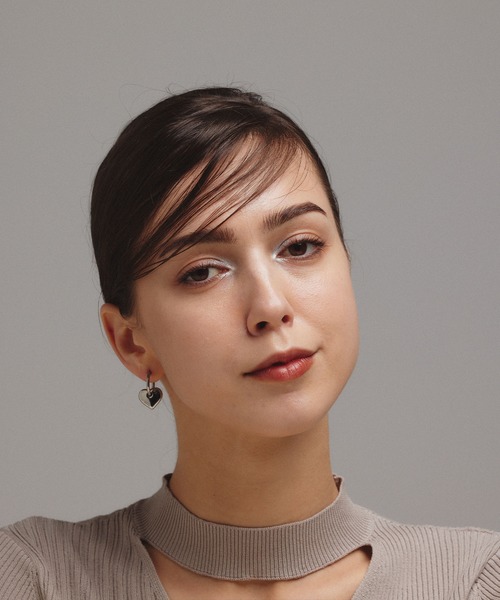 CENE（セネ）の「【CENE】セネ/ハートフープピアス（ピアス（両耳用）・レディース・ゴールド/シルバー・FREE）」の19枚目の写真