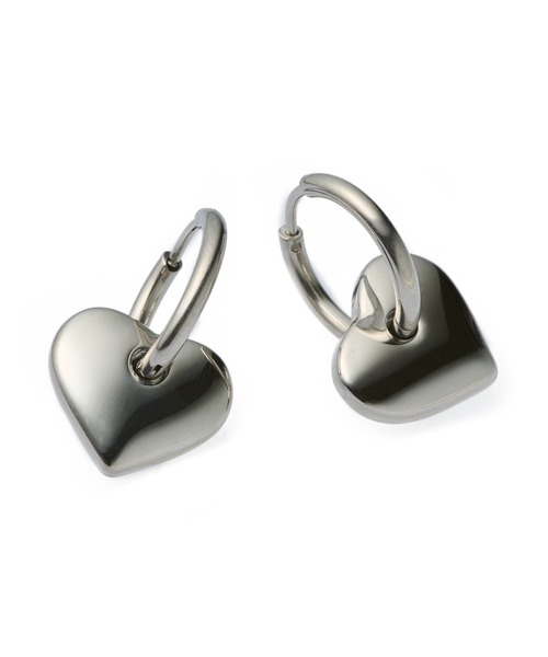 CENE（セネ）の「【CENE】セネ/ハートフープピアス（ピアス（両耳用）・レディース・ゴールド/シルバー・FREE）」の22枚目の写真